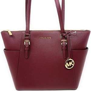 ❌SOLD❌ Michael Kors Large Charlotte Top Zip Tote